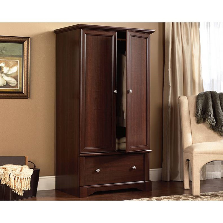 Cherry armoire deals wardrobe